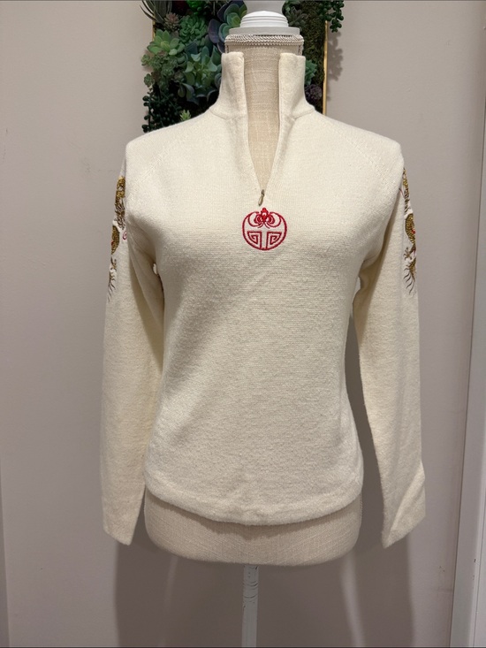Obermeyer Sweaters - Vintage Obermeyer Signature Qtr. Zip Sweater